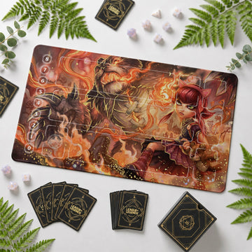 Annie Inferno Playmat - LoL Riftbound TCG Mat