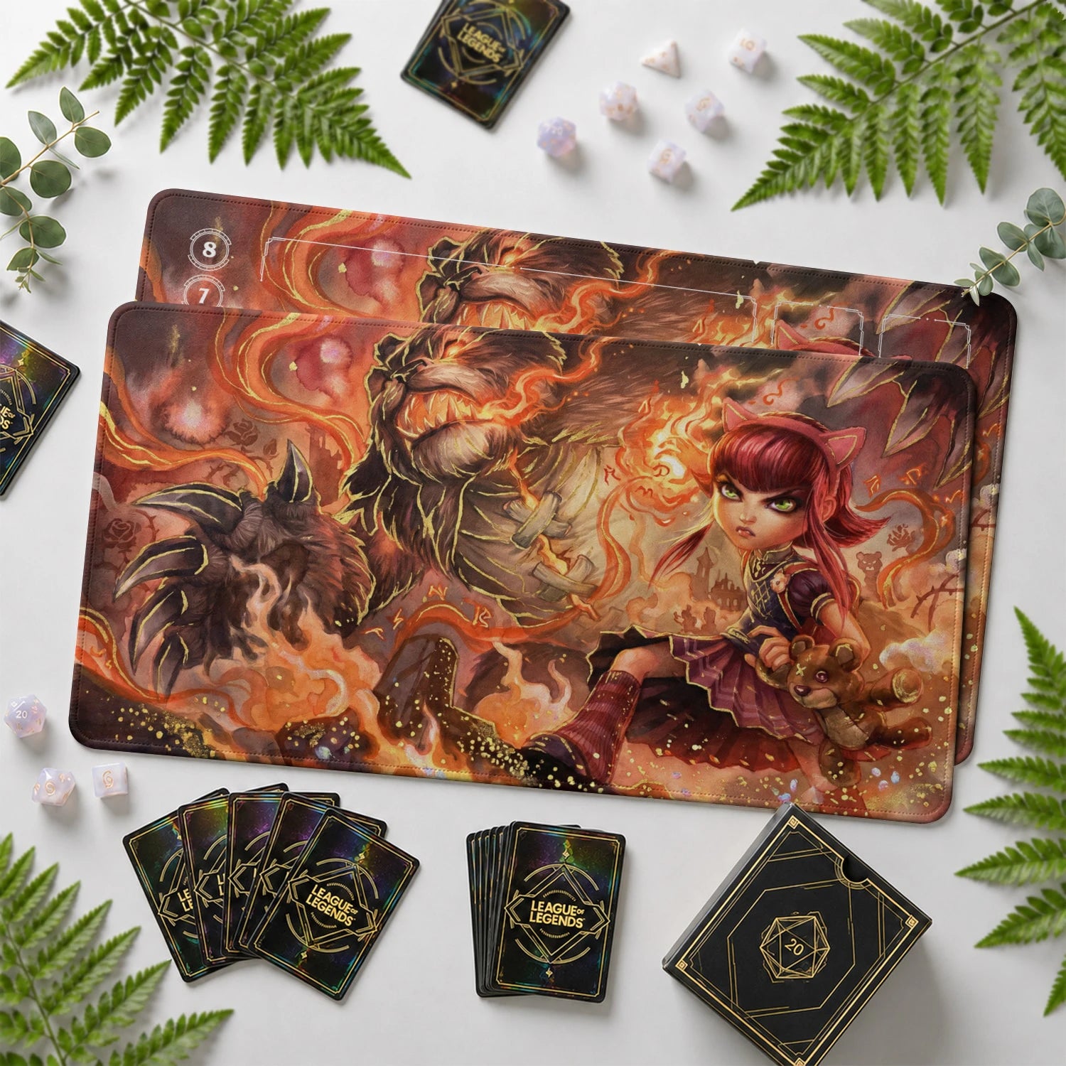 Annie Inferno Playmat - LoL Riftbound TCG Mat