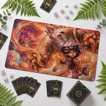 Annie Lunar Playmat - LoL Riftbound TCG Mat