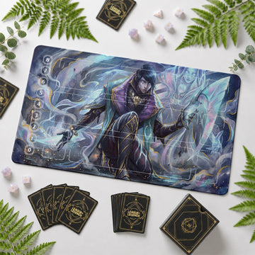 Aphelios Lunari Playmat - LoL Riftbound TCG Mat