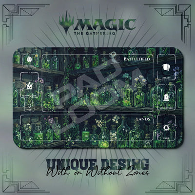Apothecary Owl Playmat - MTG Magic Mat