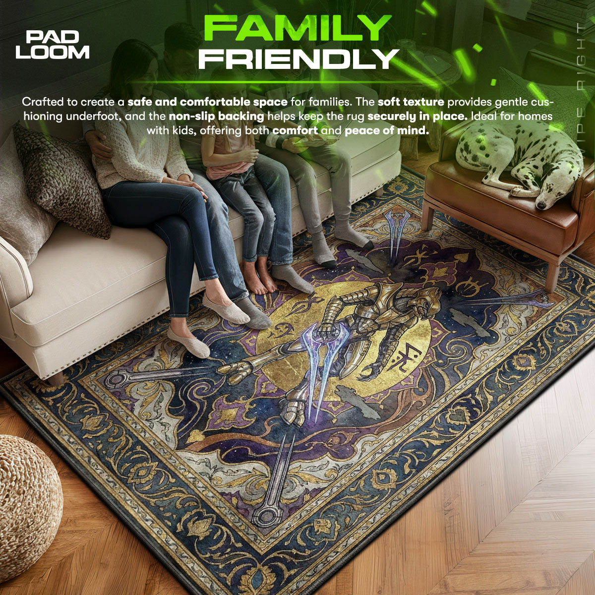 Arbiter Royal Vanguard Rug - Halo Chair Mat