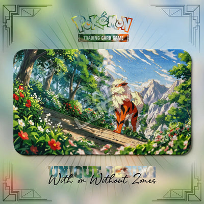 Arcanine Ridge Playmat - Pokemon TCG Mat