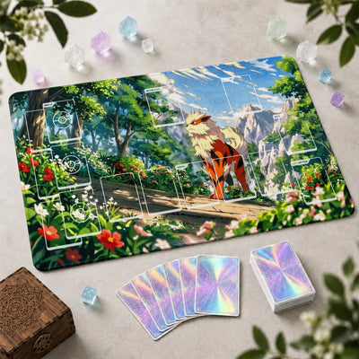 Arcanine Ridge Playmat - Pokemon TCG Mat