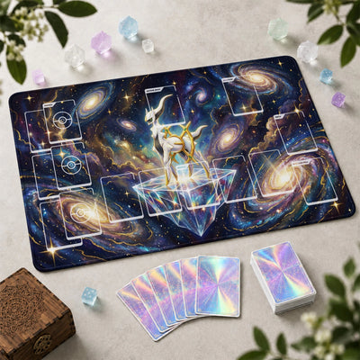 Arceus Cosmos Playmat - Pokemon TCG Mat