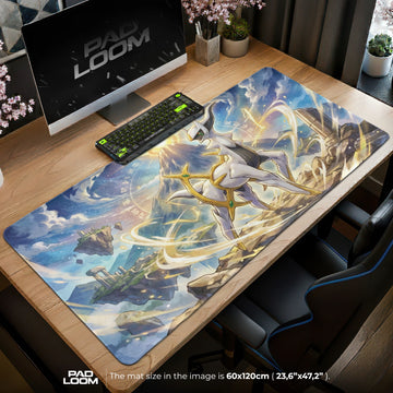 Arceus Origin Summit Mouse Pad - Pokémon Desk Mat