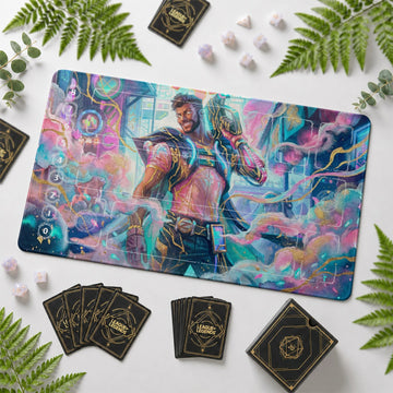 Arkshan Neon Playmat - LoL Riftbound TCG Mat