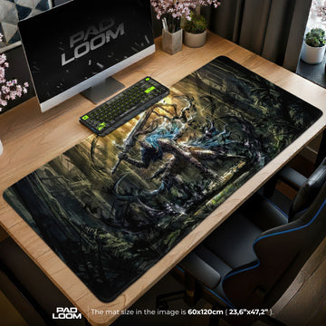 Artorias Abyss Charge Mouse Pad – gaming desk mat by Padloom