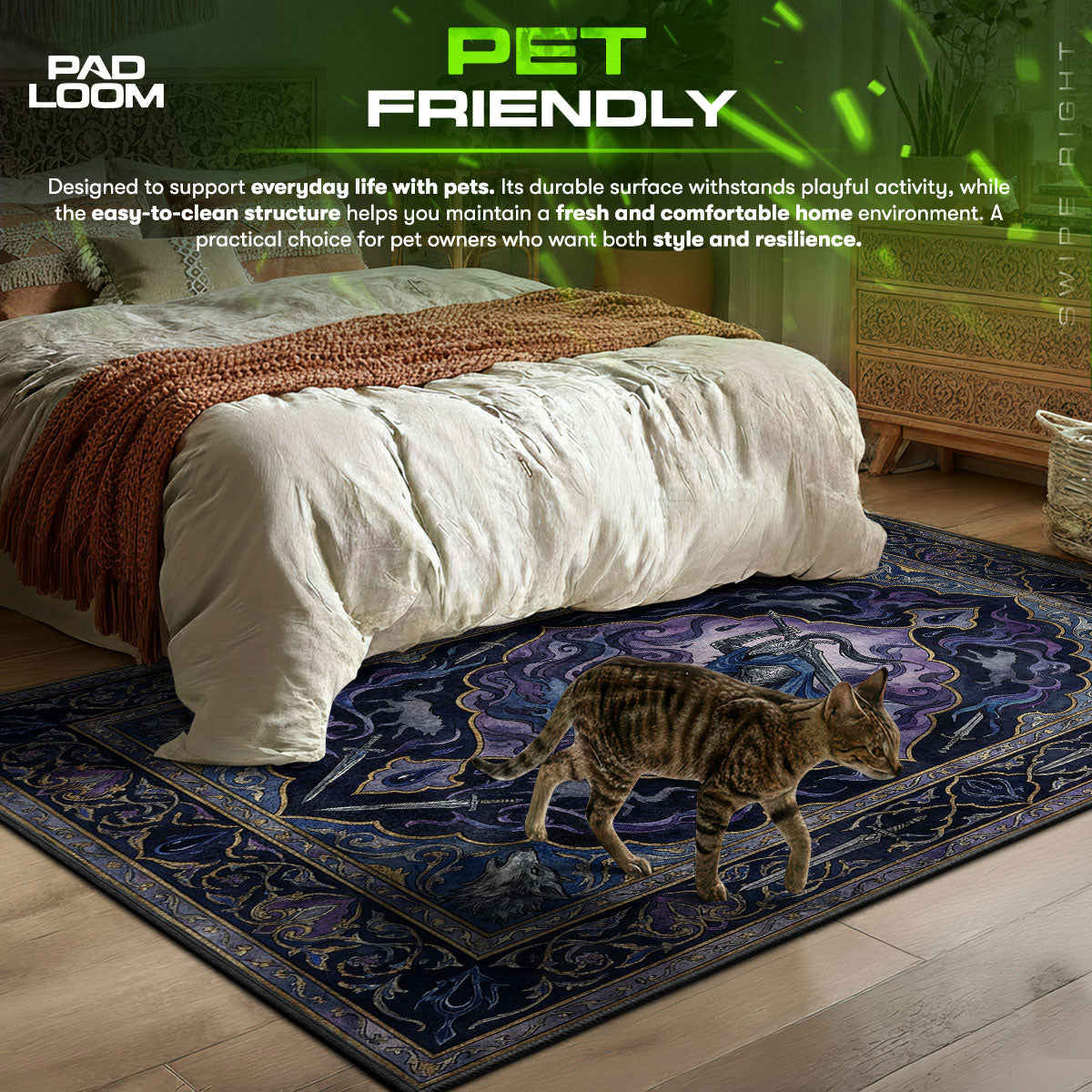 Artorias Abgrundritter Teppich - Dunkle Seelen Stuhlmatte