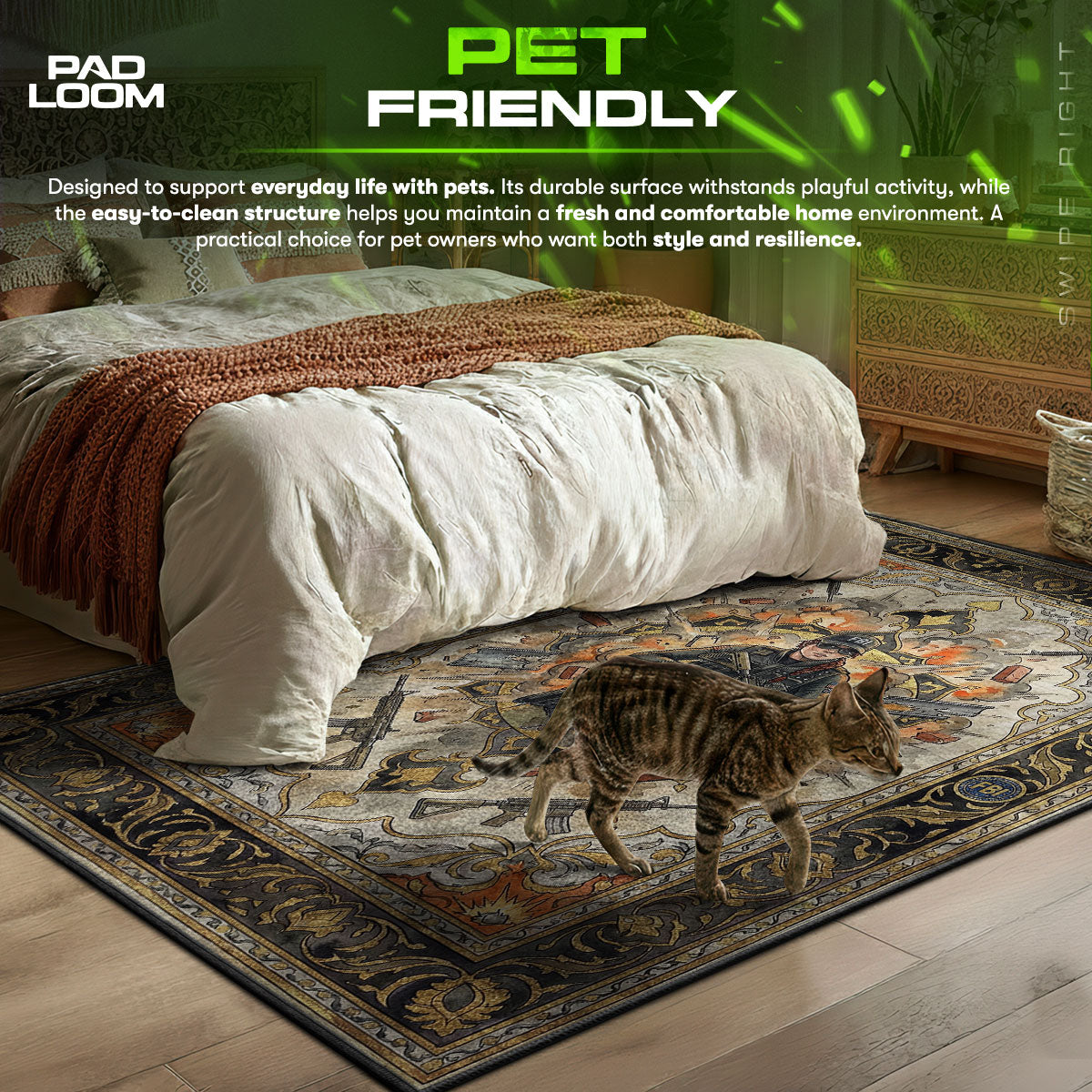 Ash Breaching Expert Rug - R6 Siege Chair Mat