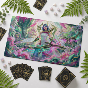 Ashe Empyrean Playmat - LoL Riftbound TCG Mat