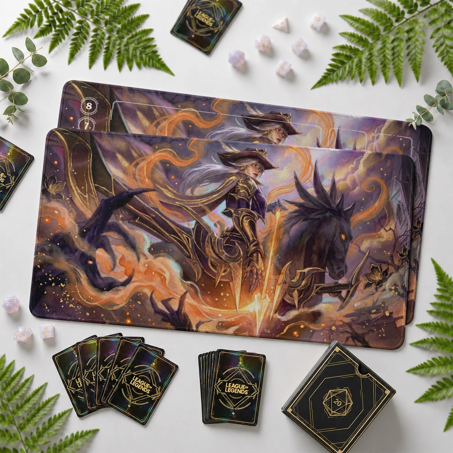 Ashe High Noon Playmat - Riftbound TCG Mat