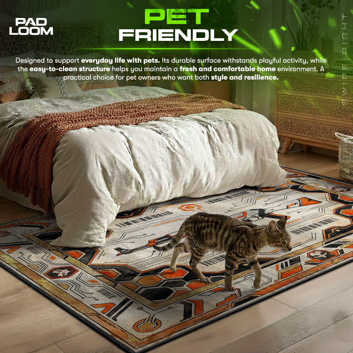 Asiimov Future AK Rug - CS2 Chair Mat