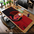 Asuka Control Panel Mouse Pad, Anime Gaming Desk Mat Padloom