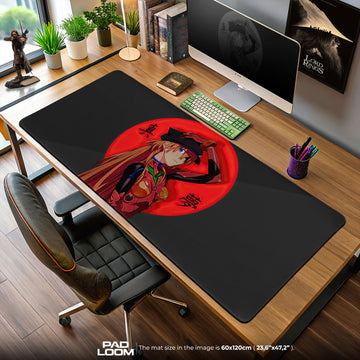 Asuka Scarlet Emblem Mouse Pad, Anime Gaming Desk Mat Padloom