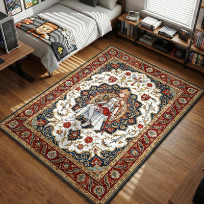 Asuna Lightning Flash Rug - Sword Art Online Chair Mat