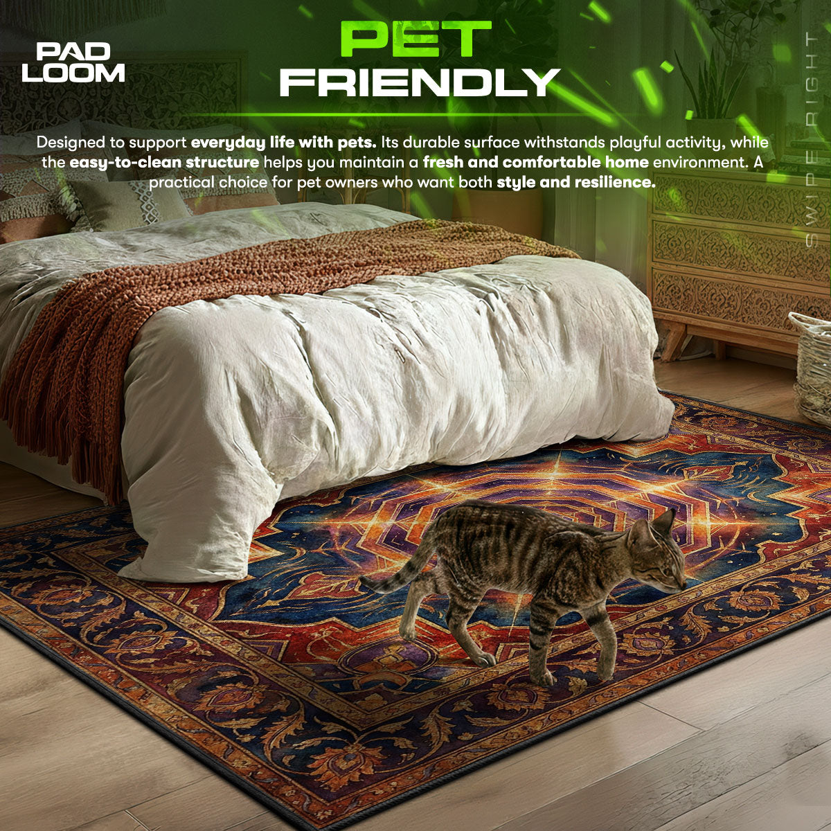 A.T. Field Barrier Rug - Evangelion Chair Mat