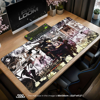 Pokémon Gengar &amp; Haunter Night Sky Mauspad, Gamer Schreibtischmatte