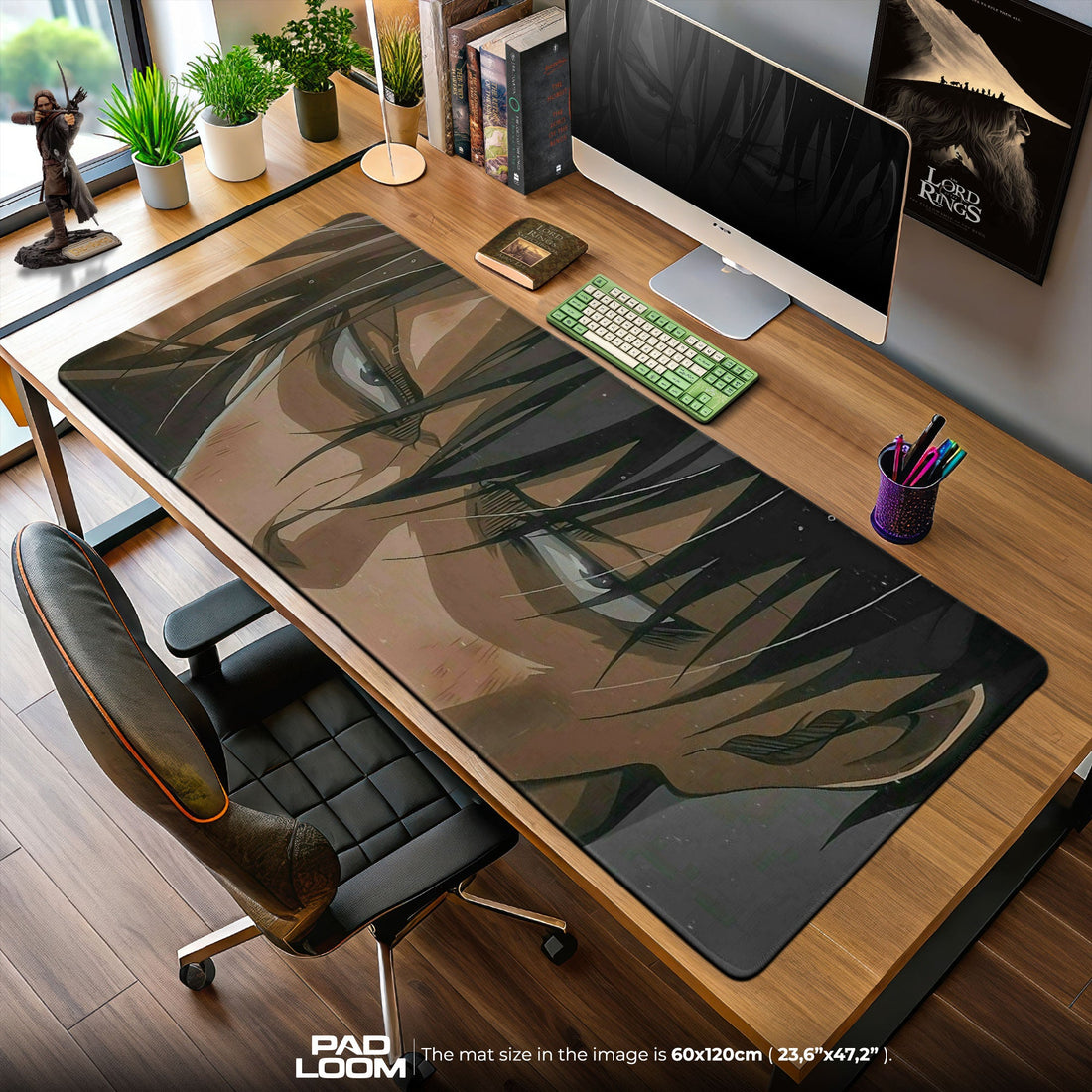 Attack on Titan Mouse Pad - Humanity’s Strongest Desk Mat Padloom