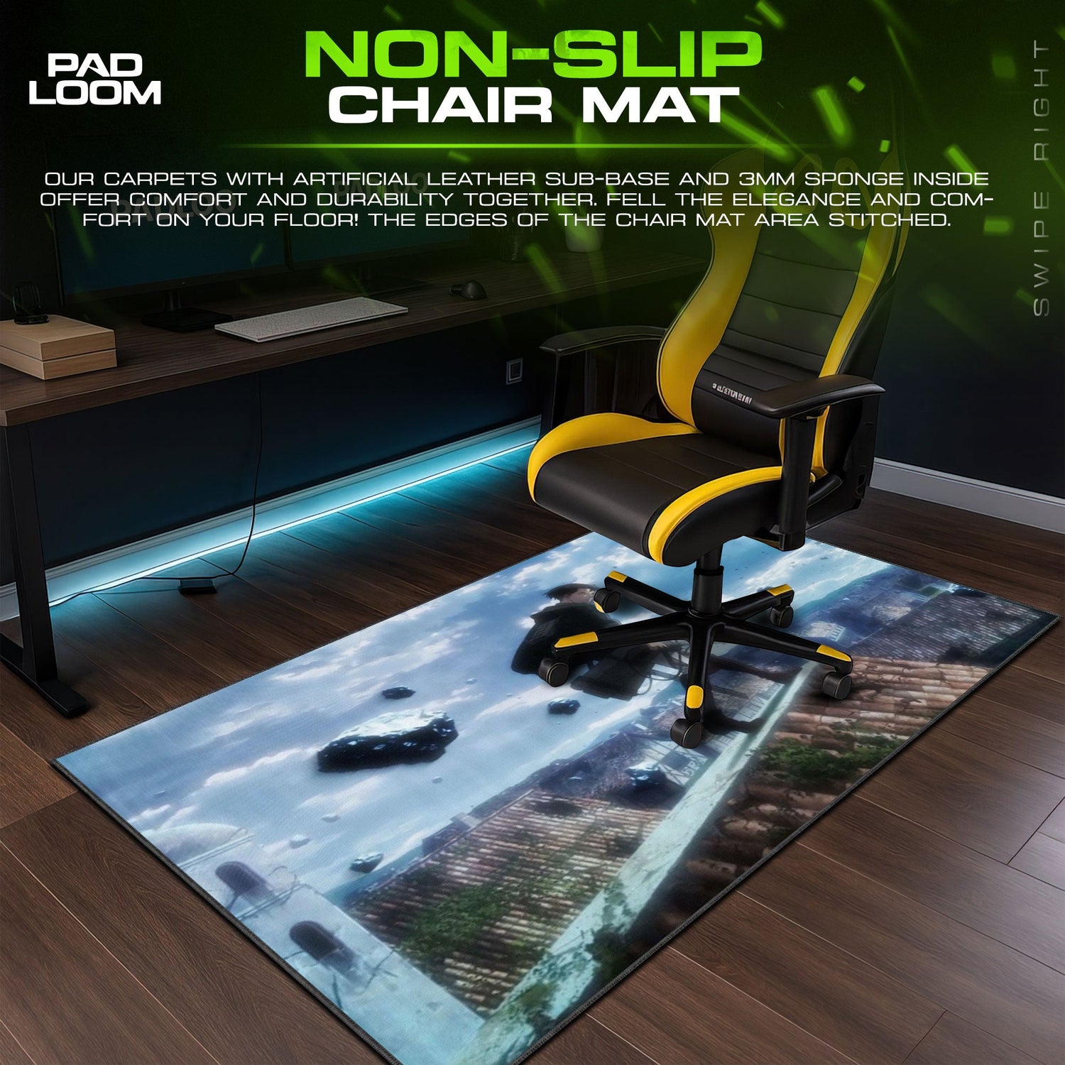 Attack on Titan Mouse Pad - Last Stand Desk Mat Padloom