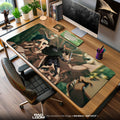 Attack on Titan Mouse Pad - The Silent Strike Desk Mat Padloom