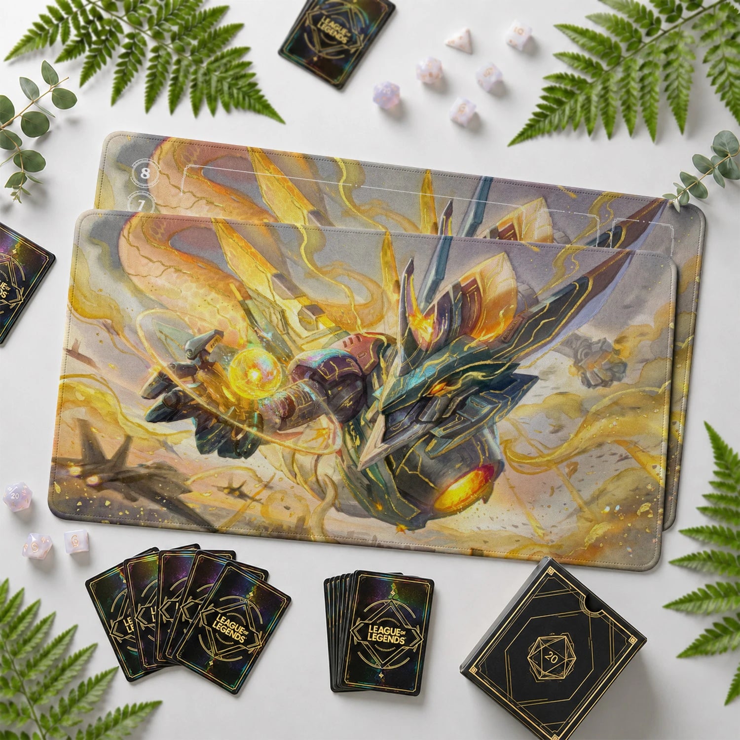 Aurelion Sol Mecha Playmat - Riftbound TCG Mat