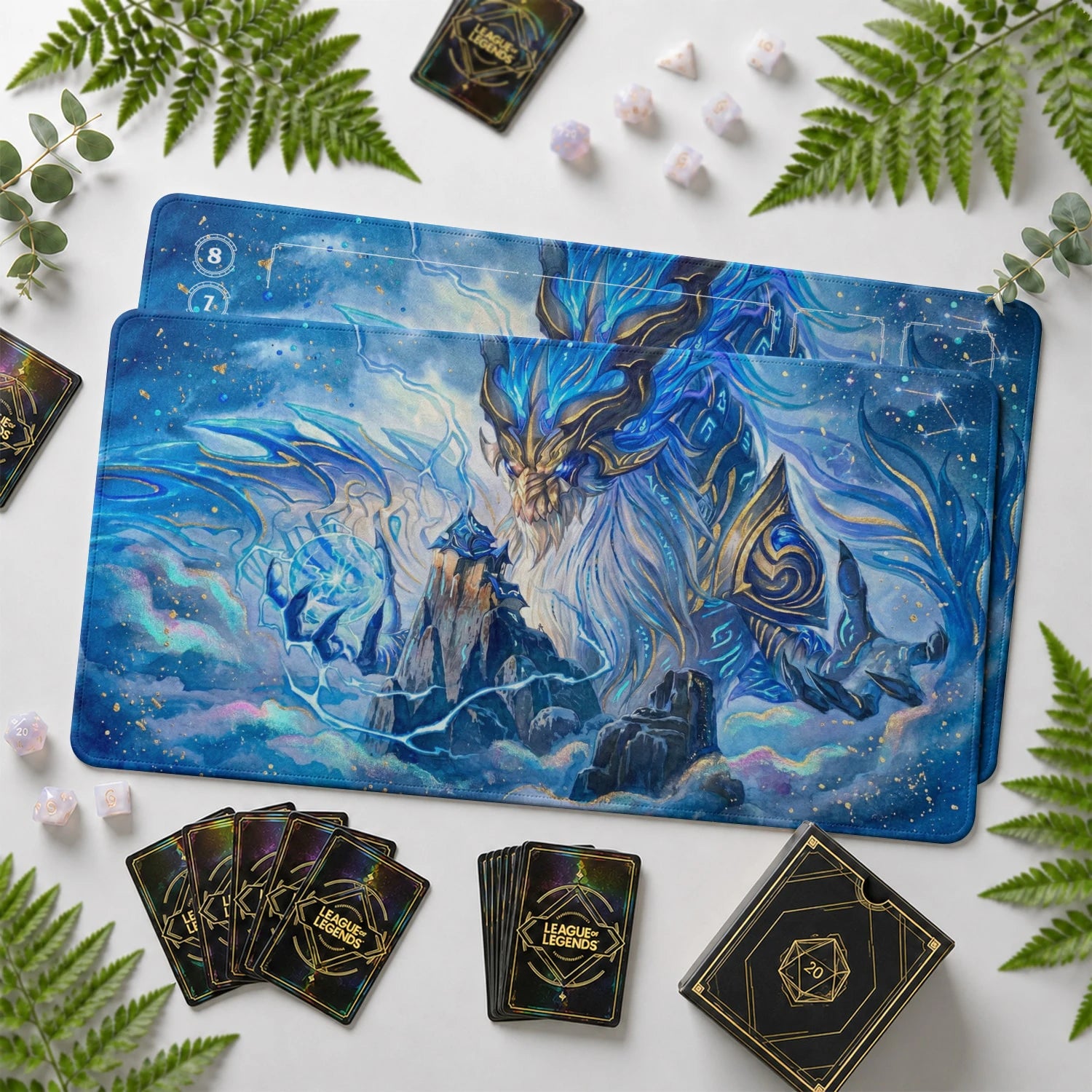 Aurelion Sol Storm Playmat - Riftbound TCG Mat