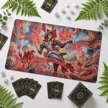 Aurora Bloom Playmat - LoL Riftbound TCG Mat