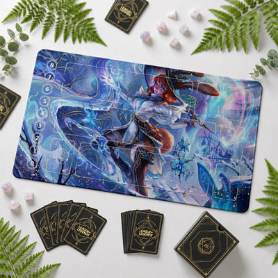Aurora Frost Playmat - LoL Riftbound TCG Mat