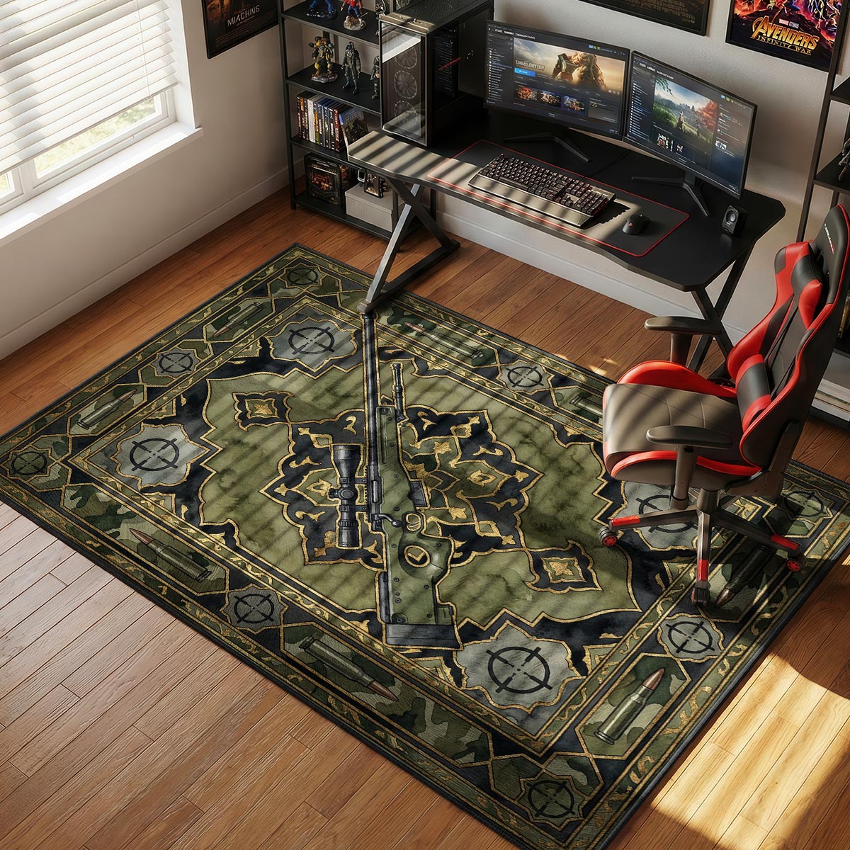 AWP Tactical Camo Rug - CS2 Chair Mat
