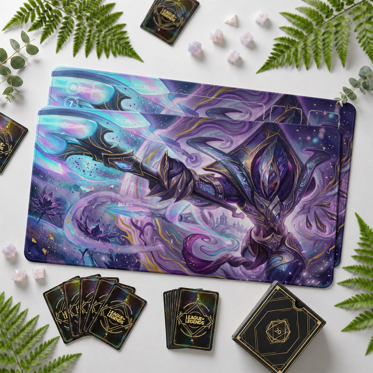 Azir Astral Playmat - LoL Riftbound TCG Mat