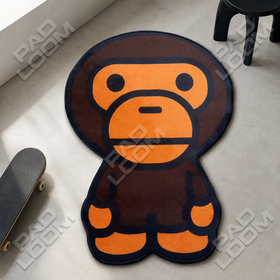 Baby Milo Rug - Shaped Man Cave Area Rug