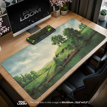 Bag End Green Hill Mouse Pad - LOTR Desk Mat