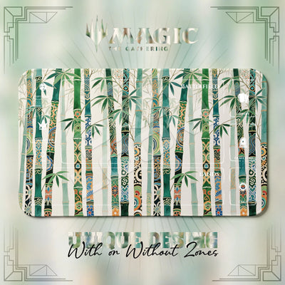 Bamboo Ornate Playmat - MTG Magic Mat