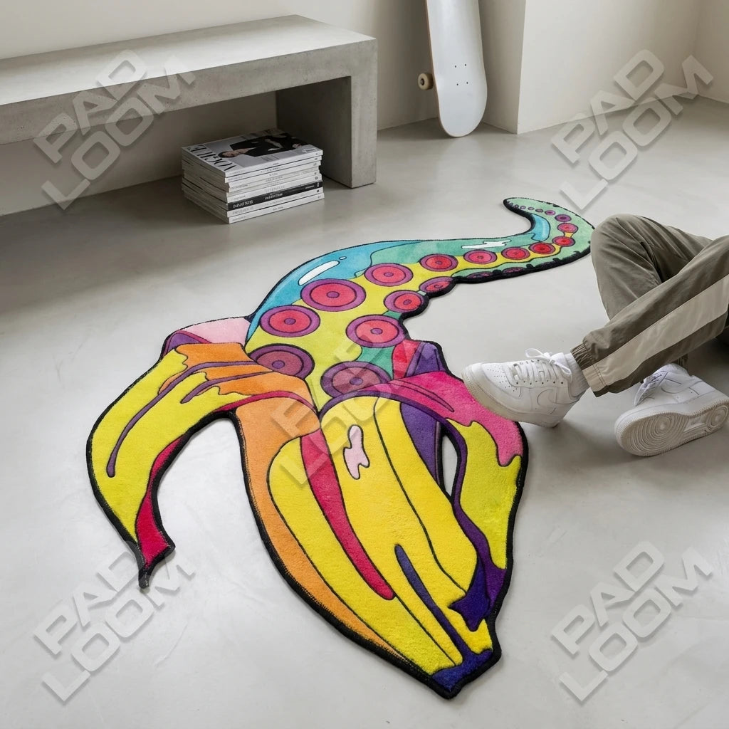 Banana Rug - Shaped Kids Room Area Rug