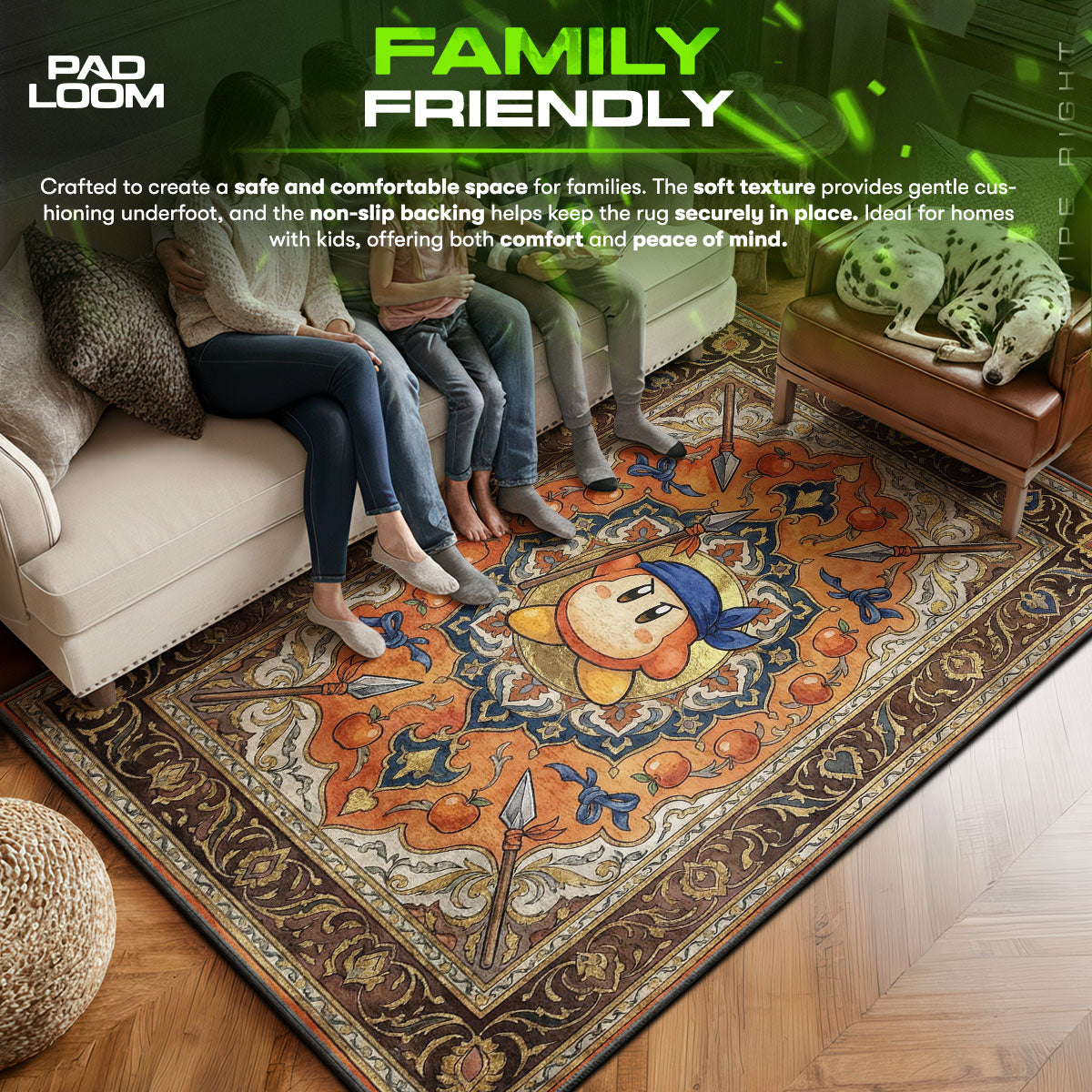 Bandana Waddle Dee Speer Teppich - Kirby Stuhlmatte