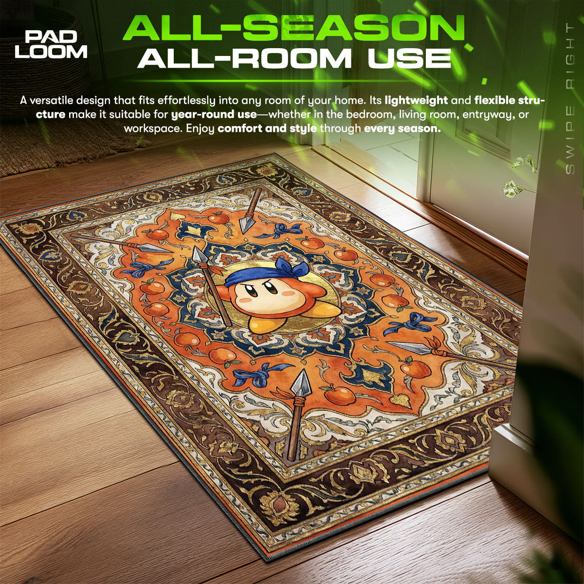 Bandana Waddle Dee Speer Teppich - Kirby Stuhlmatte