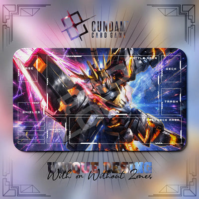 Banshee Fury Playmat - Gundam TCG Card Game Mat