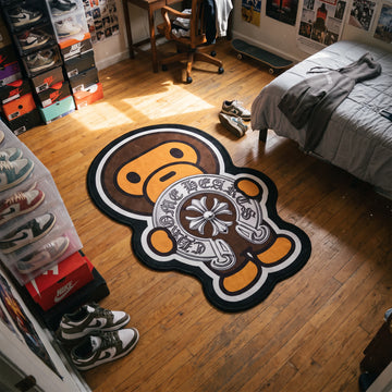 BAPE Baby Milo Rug - Shaped Man Cave Area Rug