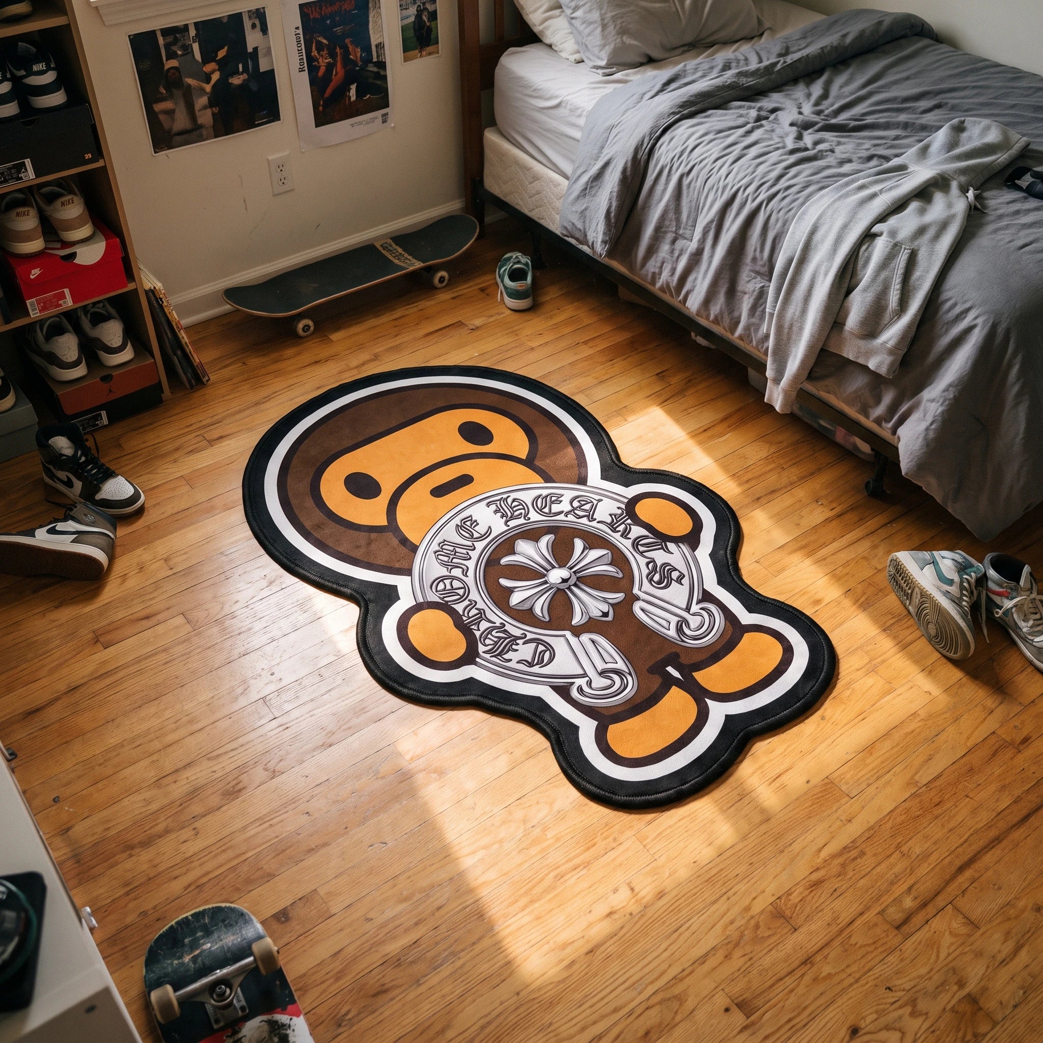 BAPE Baby Milo Rug - Shaped Man Cave Area Rug