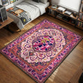 BAPE Pink Camo Persian gold purple hypebeast area rug