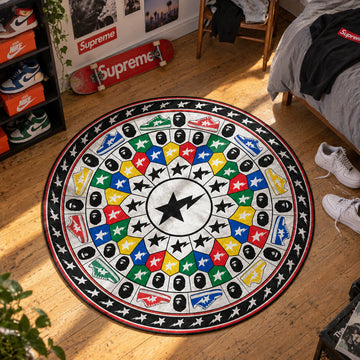 Bape Camo Round Rug - Hypebeast Chair Mat
