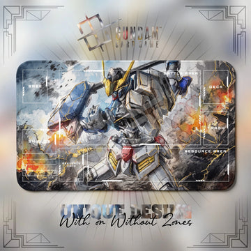 Barbatos Brawl Playmat - Gundam TCG Card Game Mat
