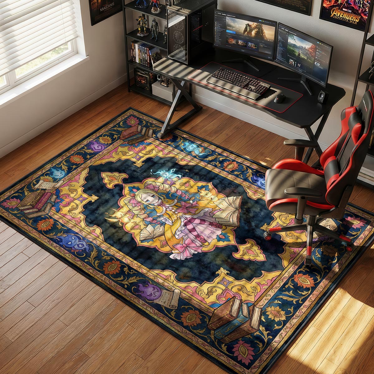 Beatrice Library Guardian Rug - Re:Zero Chair Mat