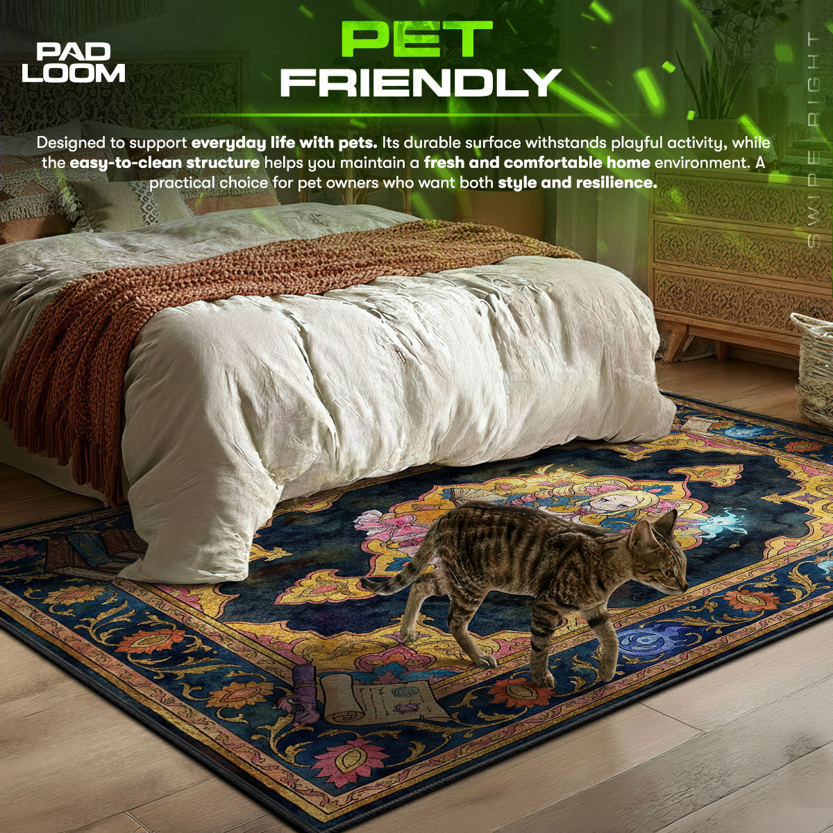 Beatrice Library Guardian Rug - Re:Zero Chair Mat