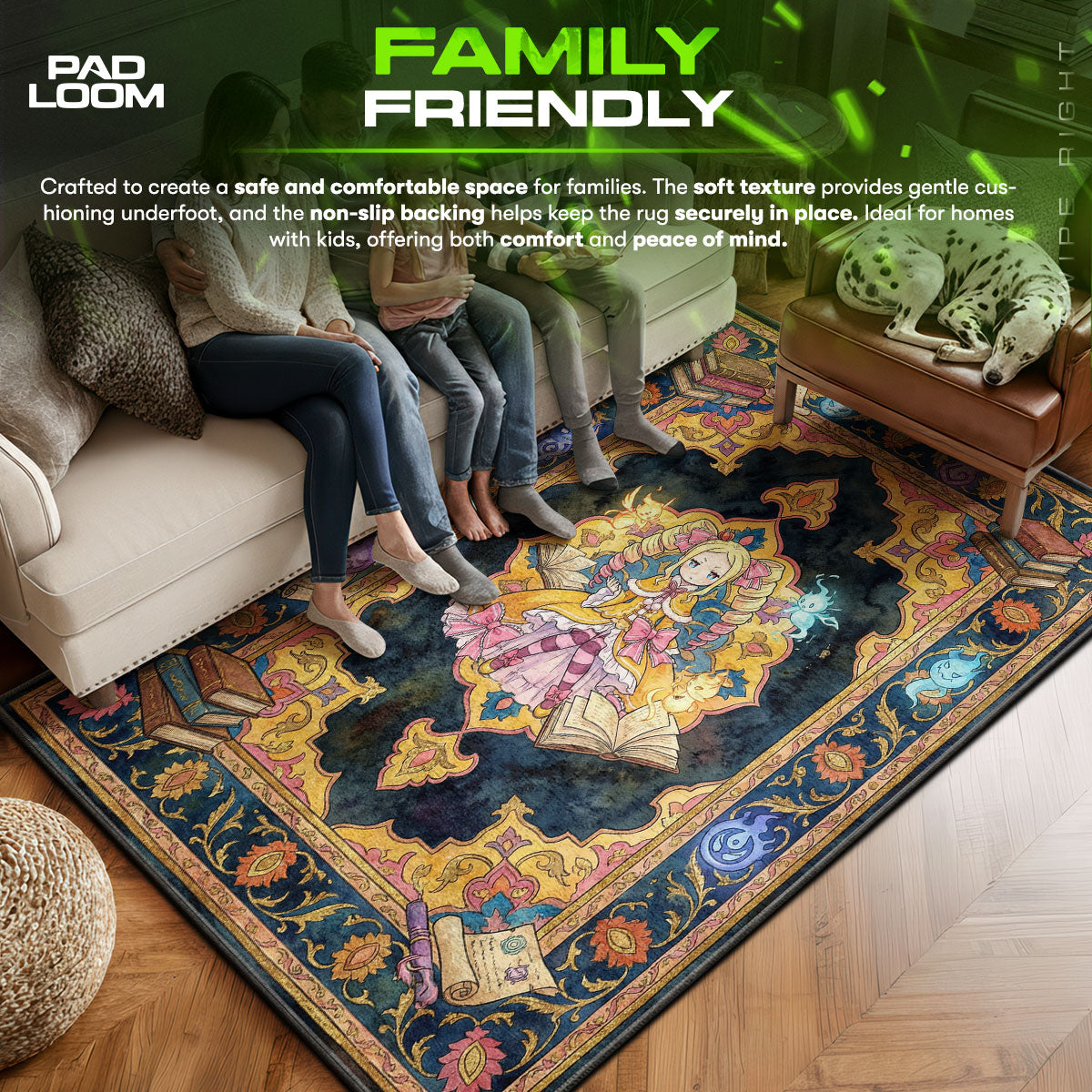 Beatrice Library Guardian Rug - Re:Zero Chair Mat