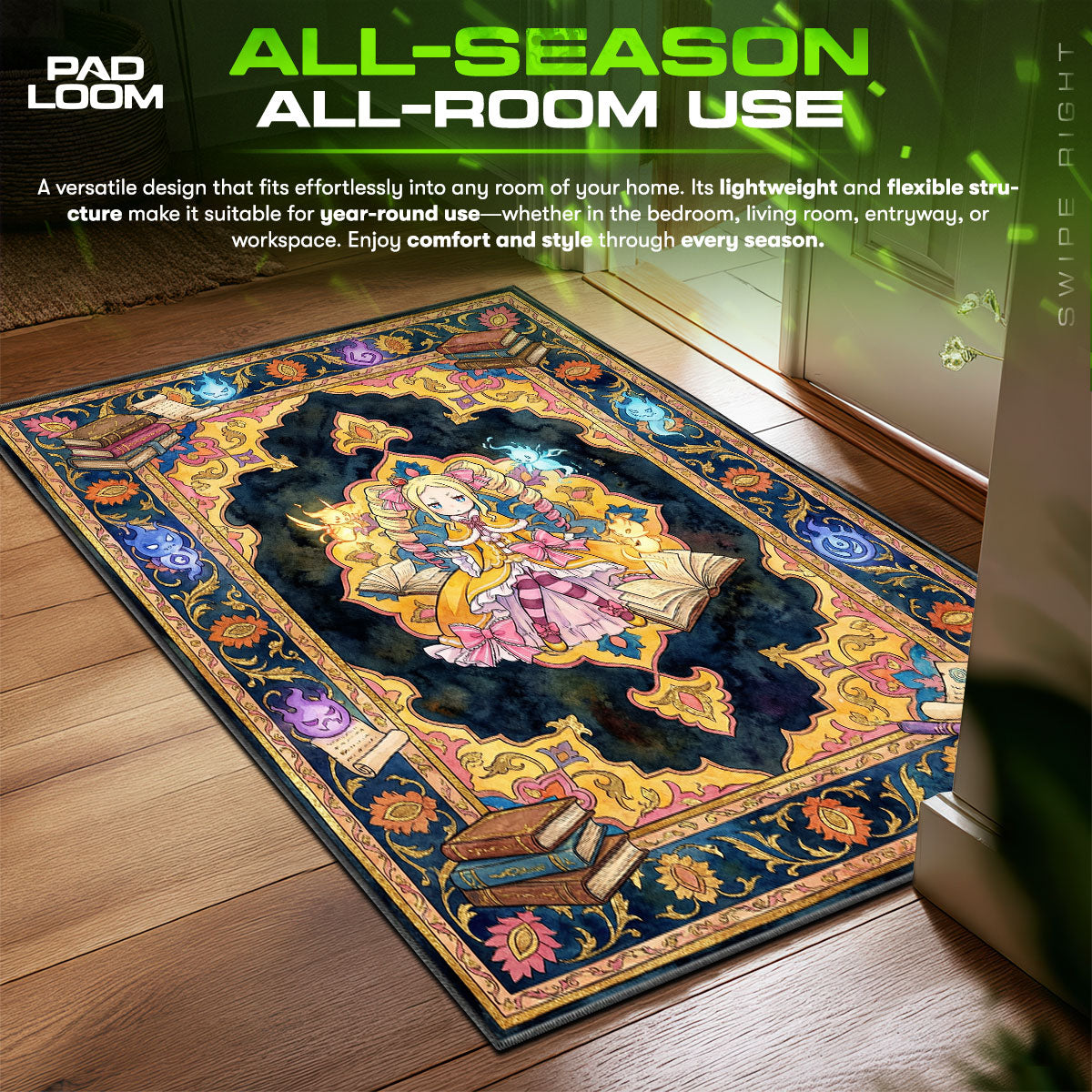 Beatrice Library Guardian Rug - Re:Zero Chair Mat