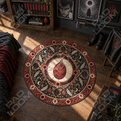 Behelit Eclipse Round Rug - Berserk Chair Mat