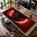 Berserk Black Swordsman Mouse Pad, Eclipse Scene Desk Mat Padloom