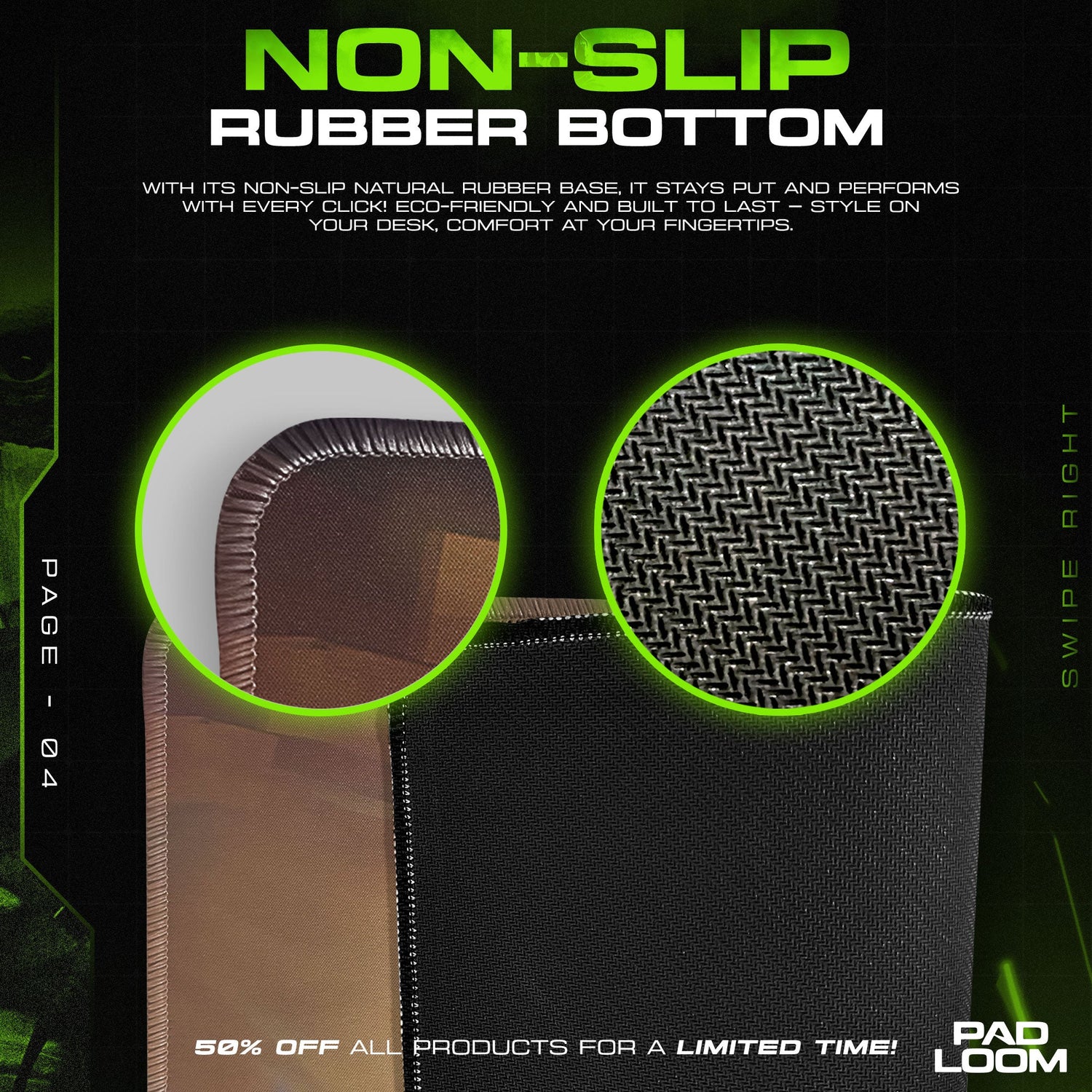 Berserk Dark Knight Mouse Pad - Eclipse Anime Gaming Desk Mat Padloom